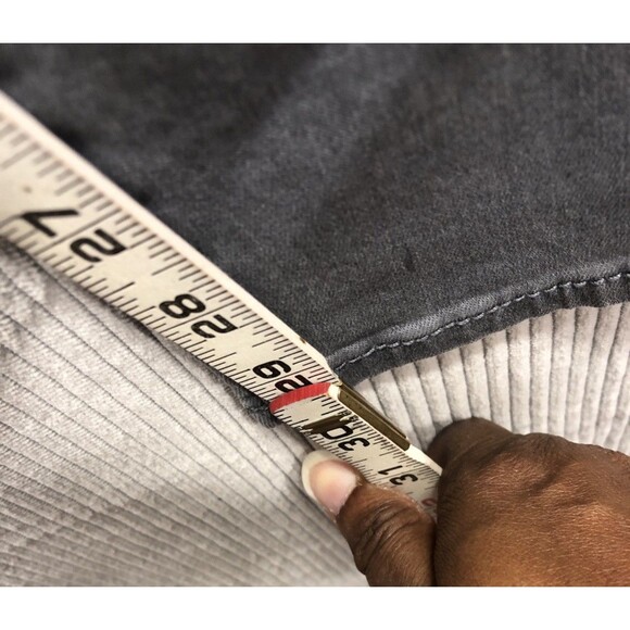 Kut From The Kloth MIA Toothpick Skinny Jeans Size 12 Gray Distressed - Picture 10 of 16